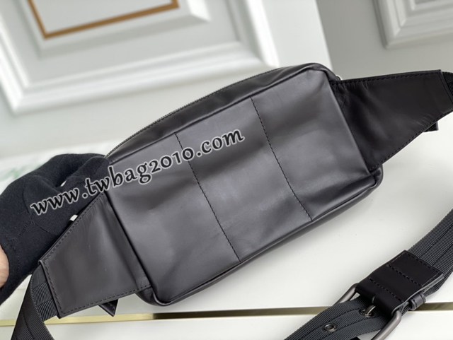Bottega veneta高端男包 98030 寶緹嘉專櫃款腰包 BV經典款胎牛皮手工編織男士腰包挎包  gxz1357